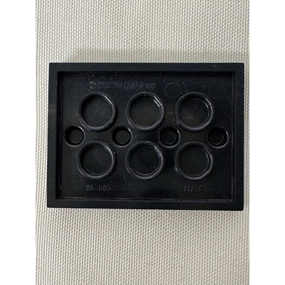 LEGO 2x3 Black Display Stand Plate Lot of 9 Minifigure Bases Part 88646 Genuine - Picture 4 of 6